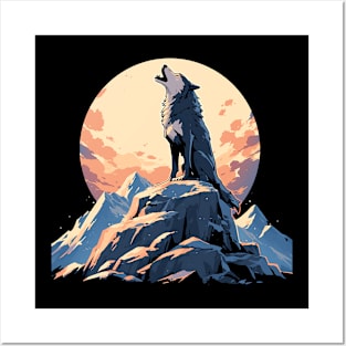 wolf Posters and Art